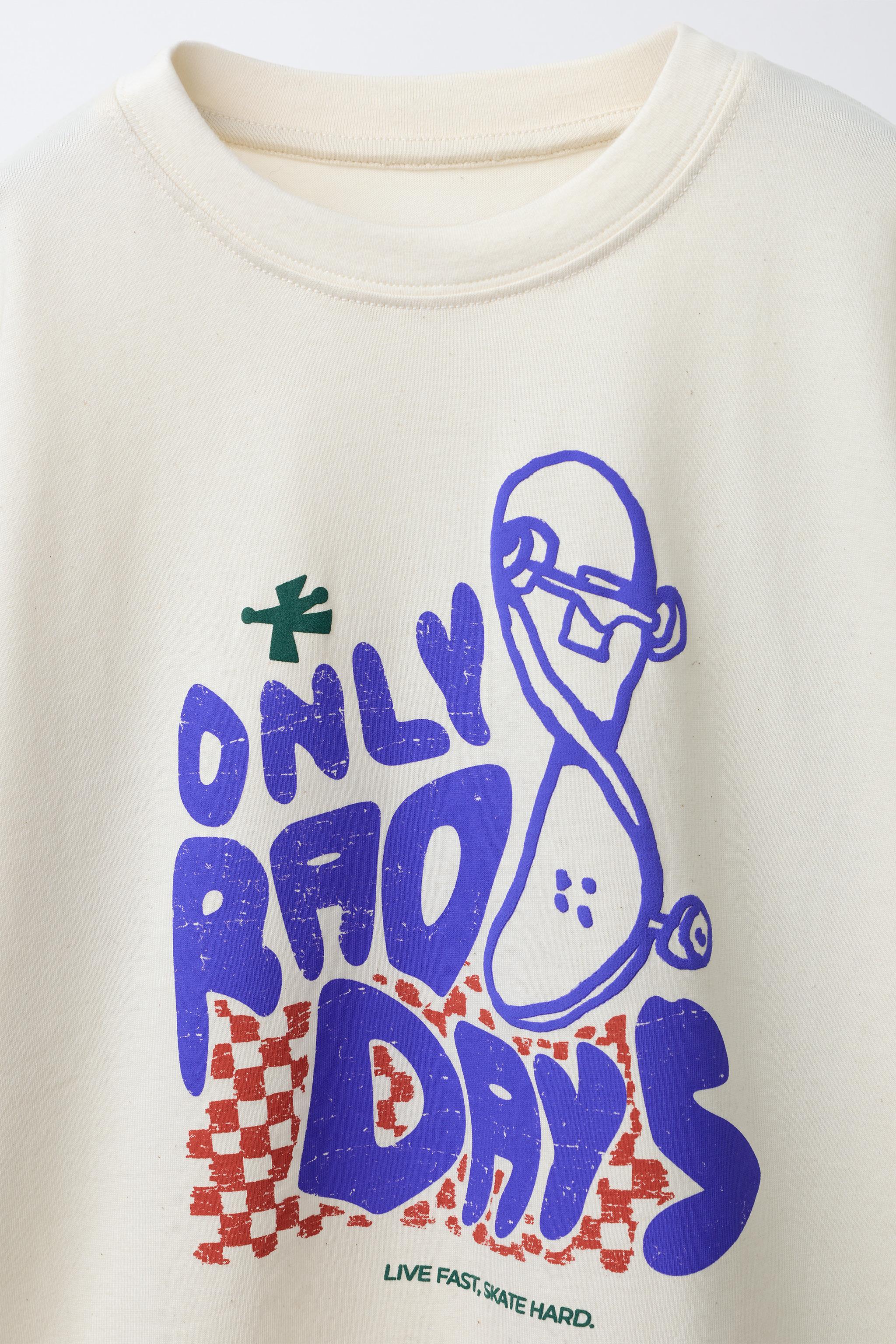 PRINTED LABEL T-SHIRT